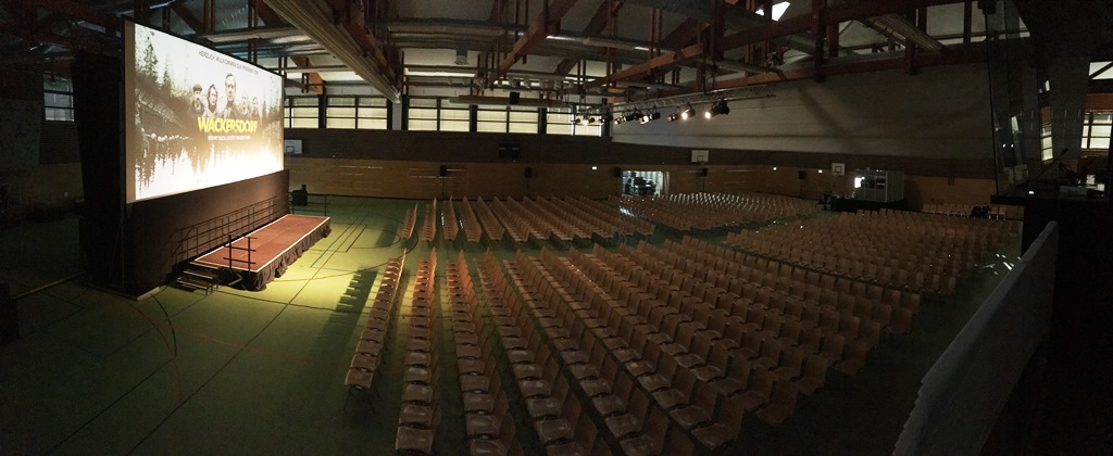 1000 chairs in the Oberpfalzhalle Schwandorf